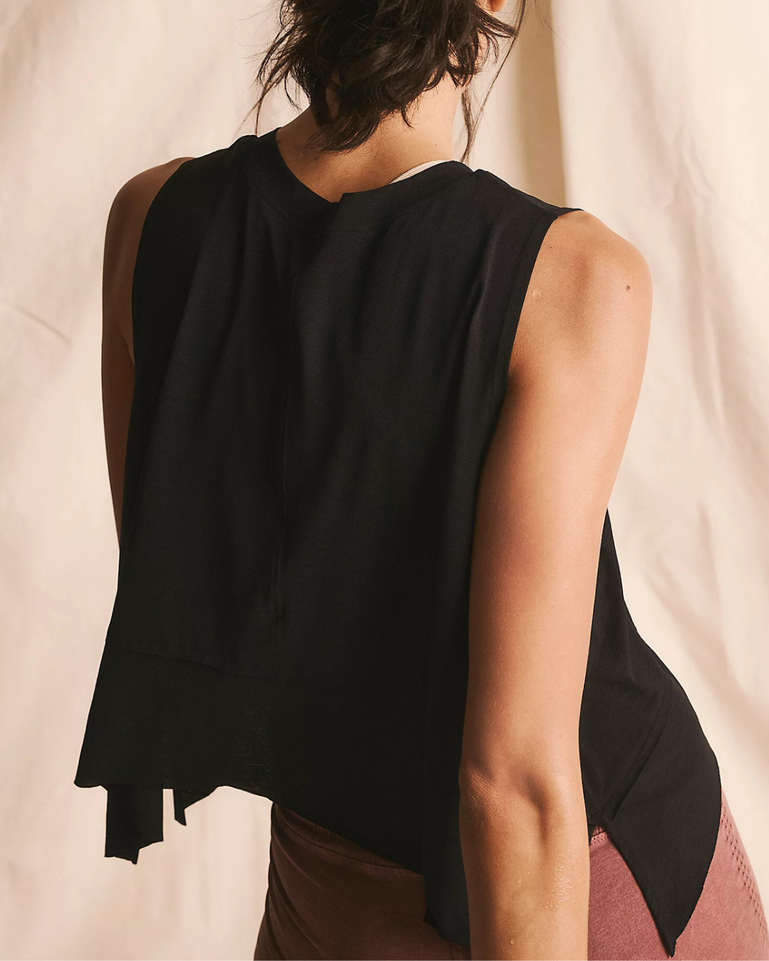 シャルムドゥスールフレアヘムヨガタンク 3788