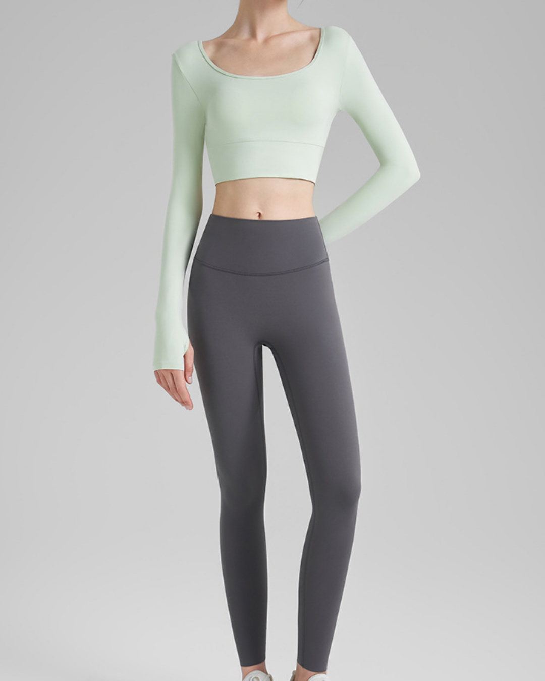 シャルムクロワゼサムホールヨガロングトップ 3838