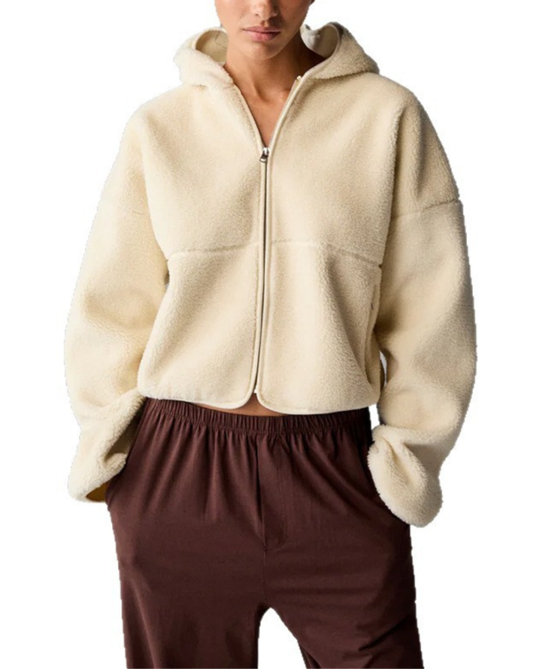 ウォームボアフーディショートブルゾン 3940