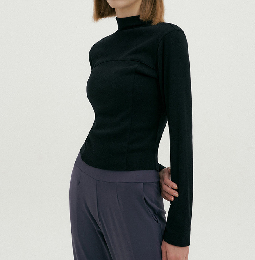 イデアルヨガリブカットソー 3028