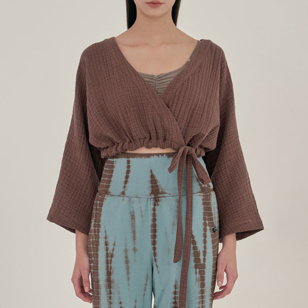 Cachecoeur botanical yoga top 2956