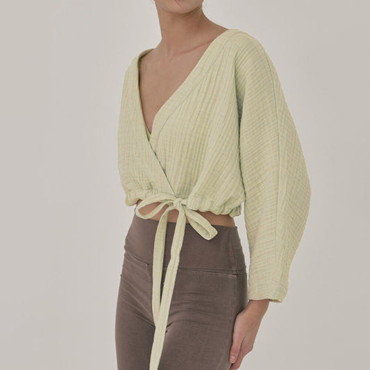 Cachecoeur botanical yoga top 2956