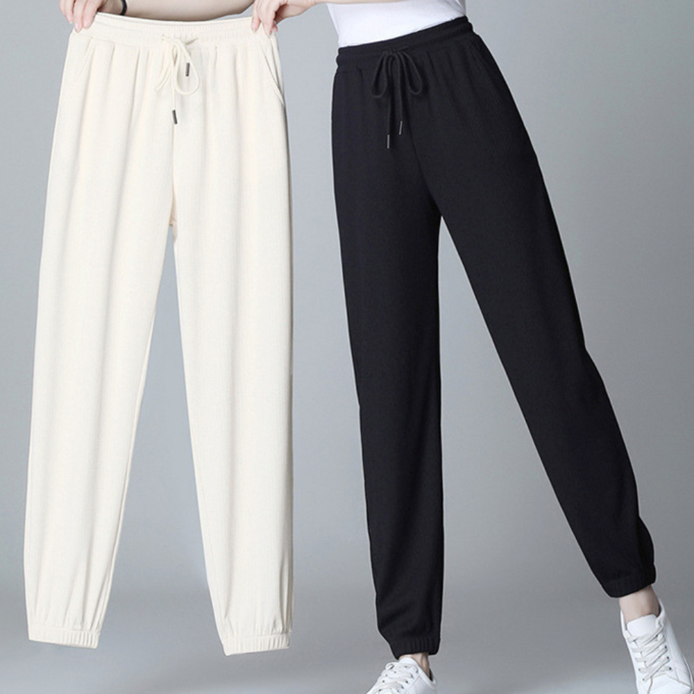 スーパーストレッチシガレットリブパンツ 2578