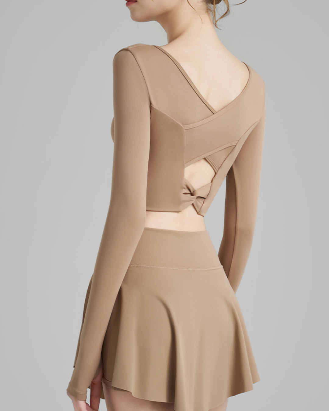 シャルムクロワゼサムホールヨガロングトップ 3838