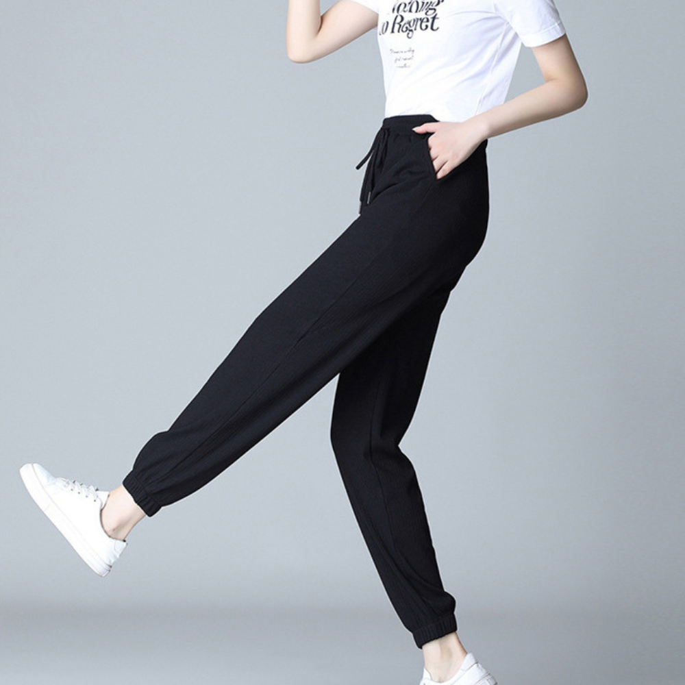 スーパーストレッチシガレットリブパンツ 2578