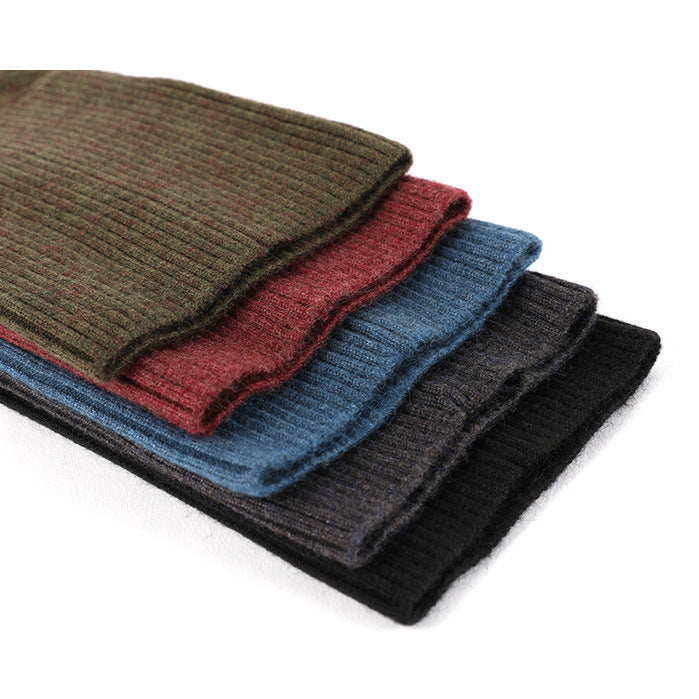 Bicolor Rib Yoga Leg Warmers 3150