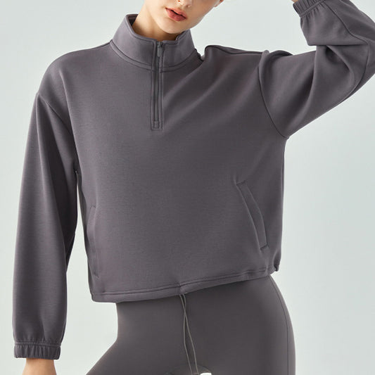 Drost hem half zip pullover 2875