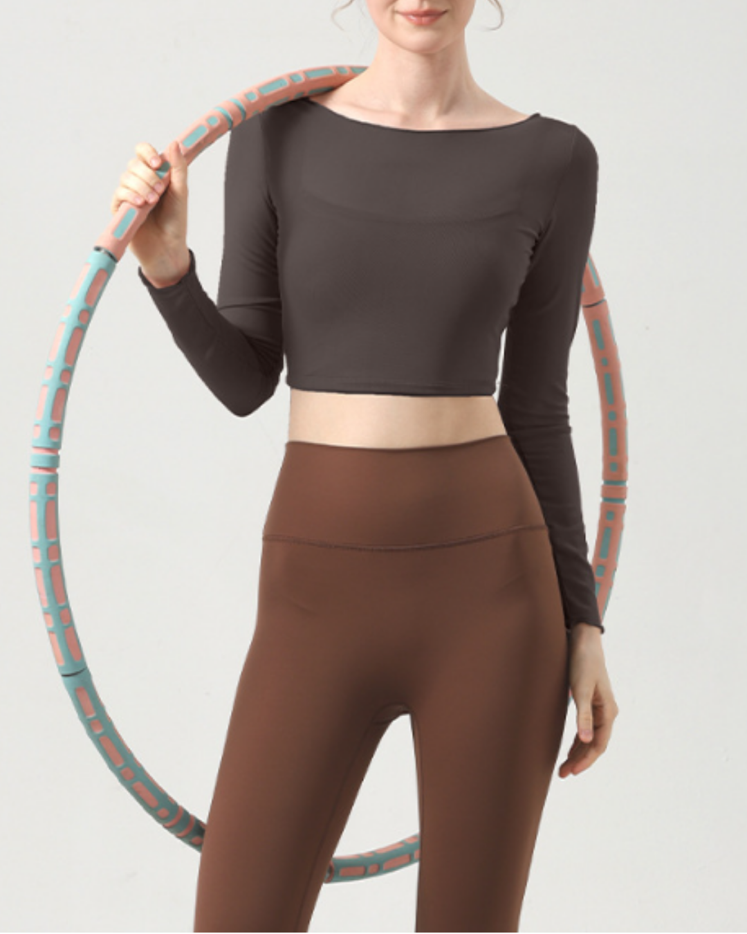 スゥプルボートネックシアーロングトップ 3705