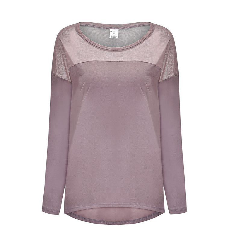Sheer shoulder cut and sew 2933