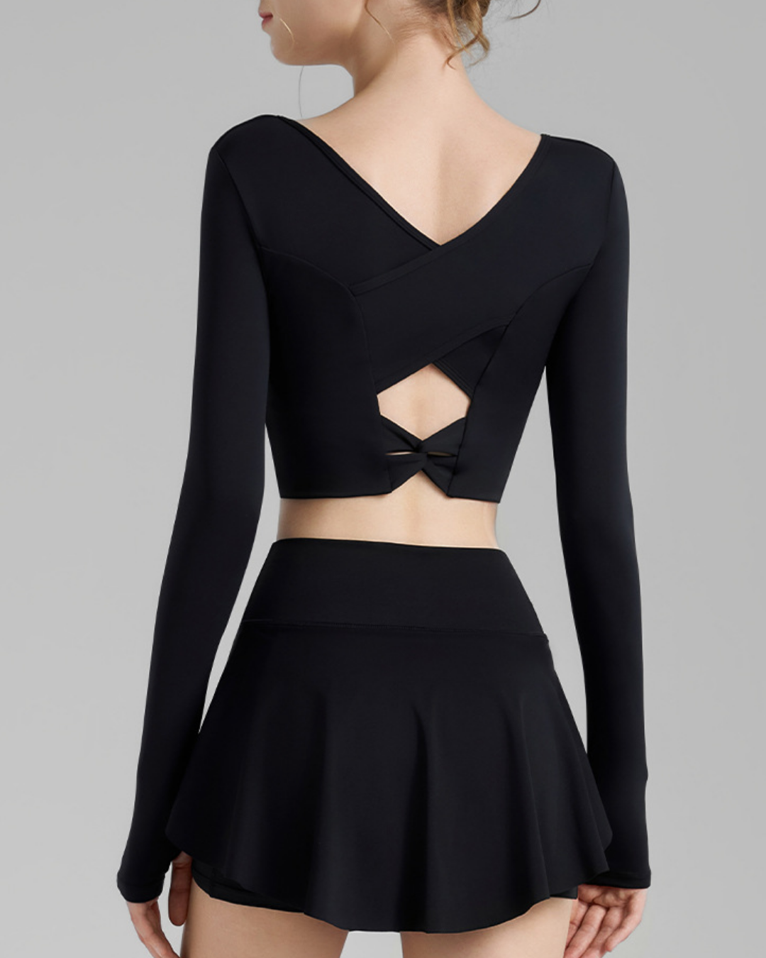 シャルムクロワゼサムホールヨガロングトップ 3838