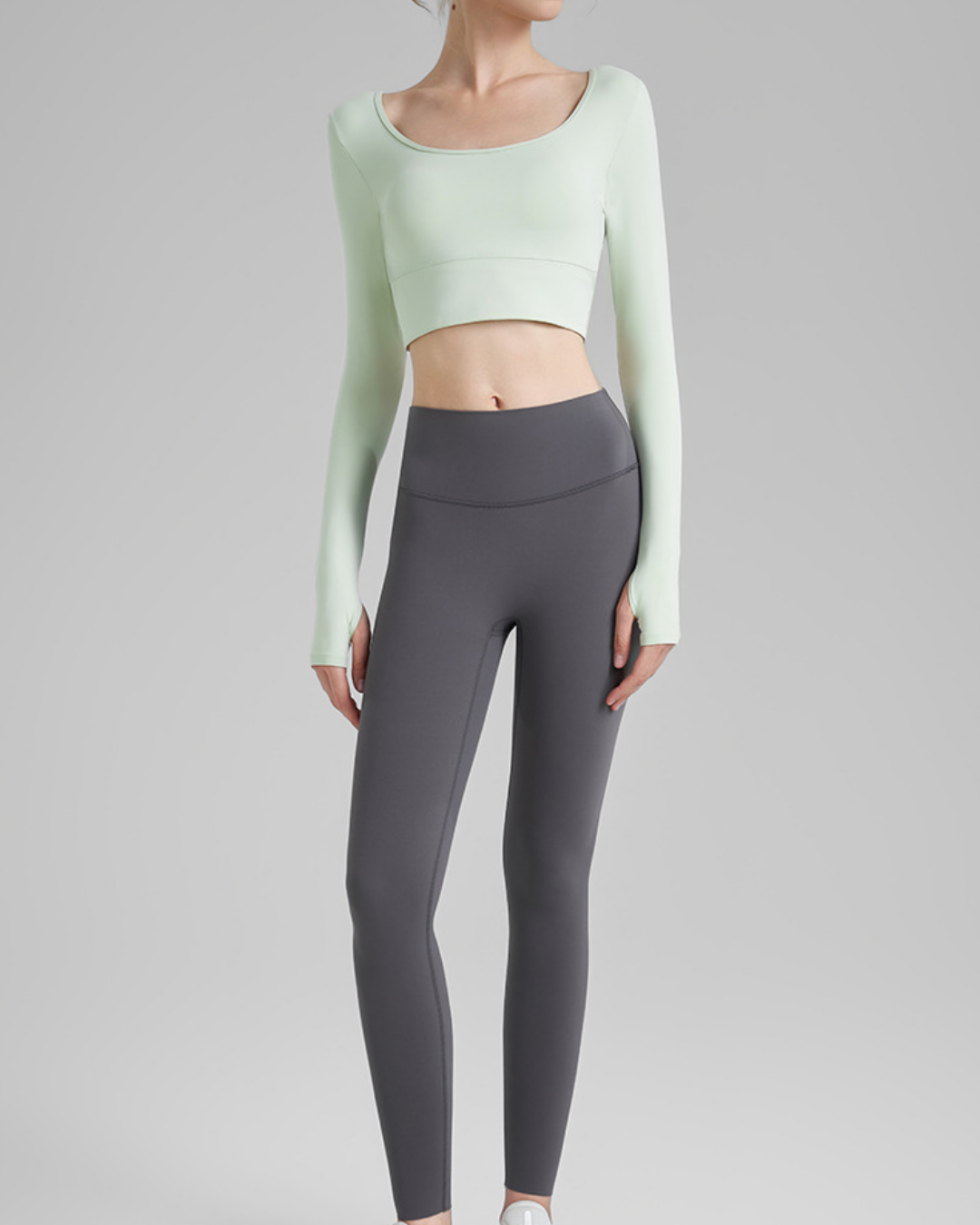 シャルムクロワゼサムホールヨガロングトップ 3838