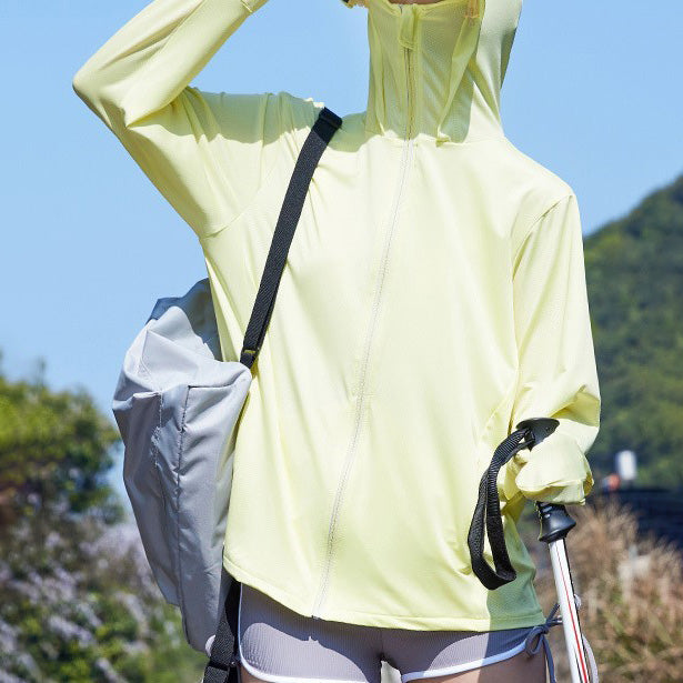 UPF+50 UV cut sunscreen hoodie 2540
