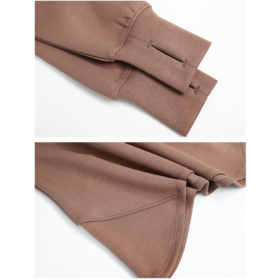 A-line silhouette basic sweatshirt 2854