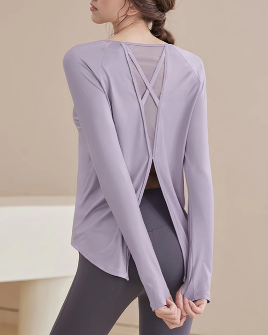 マカ二ヨガロングスリーブ 3560