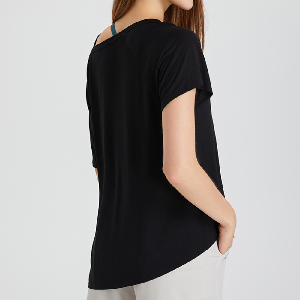 ワンショルダーヘムスリットT 2634