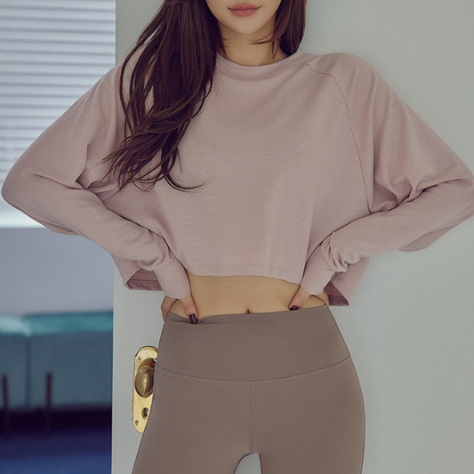 Sticky cropped pullover 2792