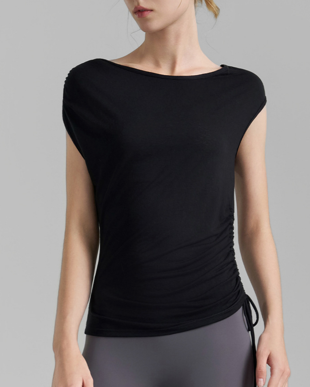 ブルームンフレンチスリーブヨガT 3571