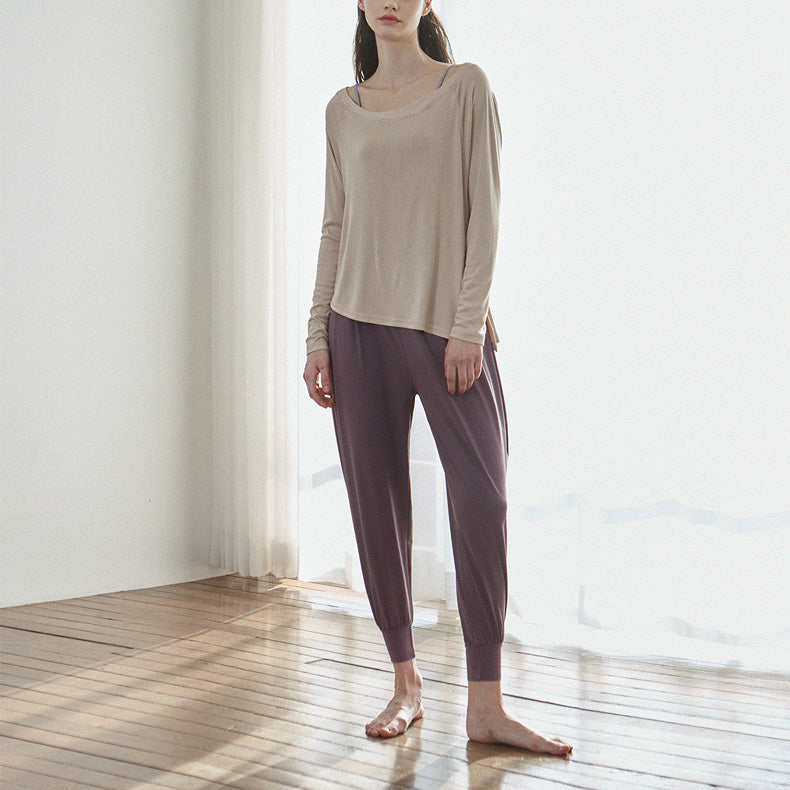 プリュネルヨガカットソー 3035