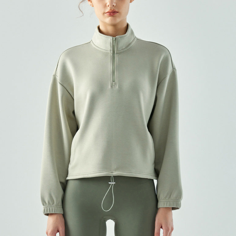 Drost hem half zip pullover 2875