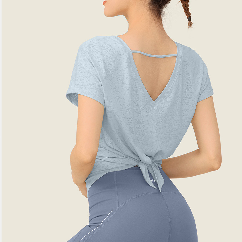 Jacquard V back swallowtail T 2768