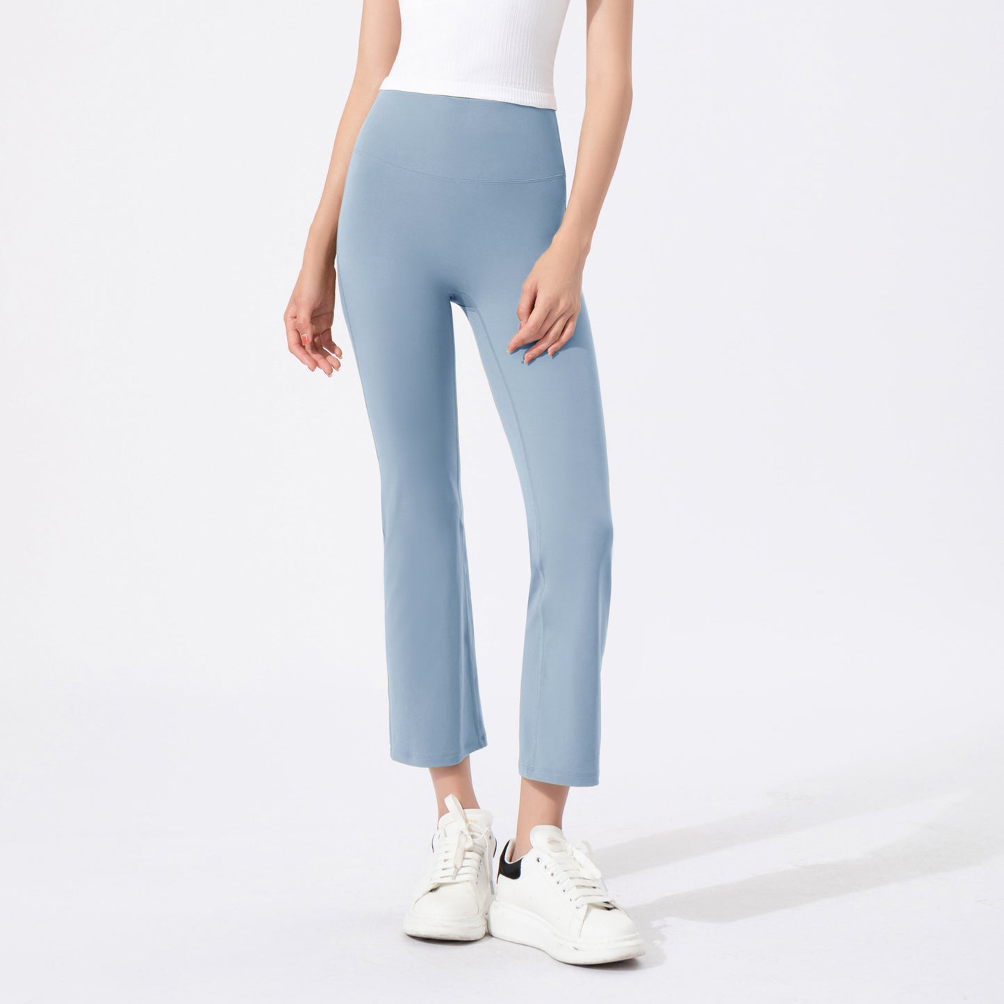Cropped straight yoga leggings pants 2938