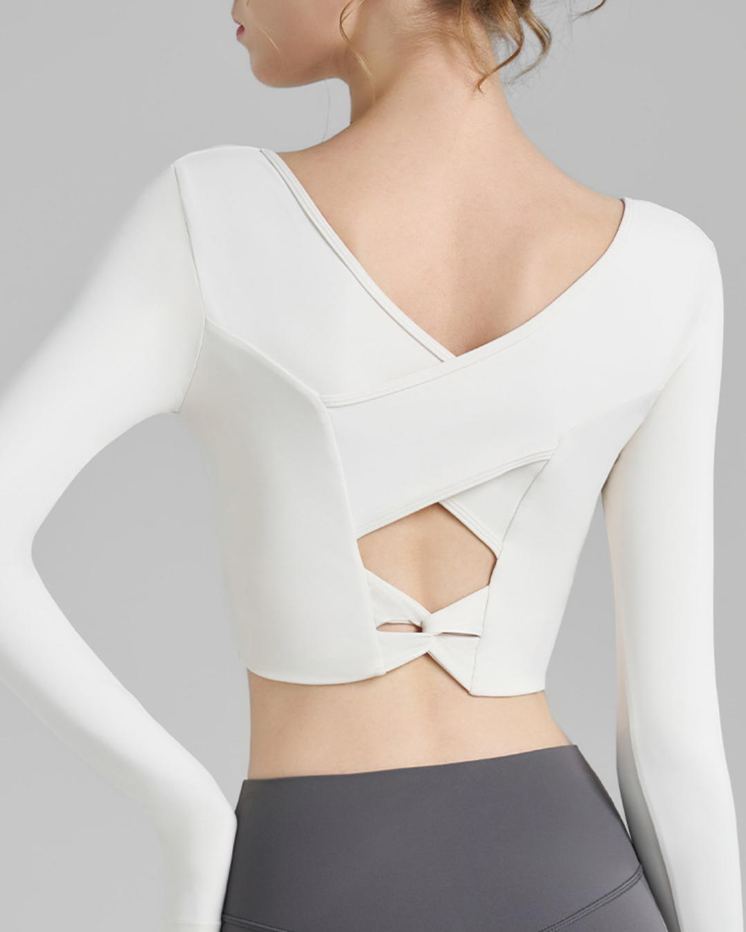 シャルムクロワゼサムホールヨガロングトップ 3838