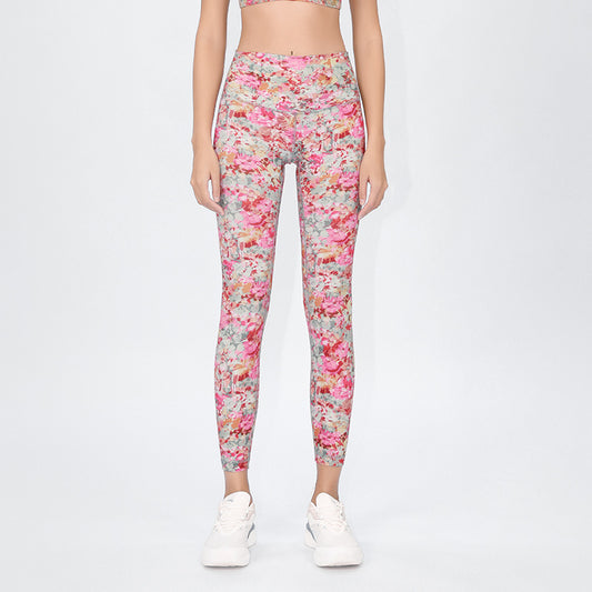 floral spot leggings 2418
