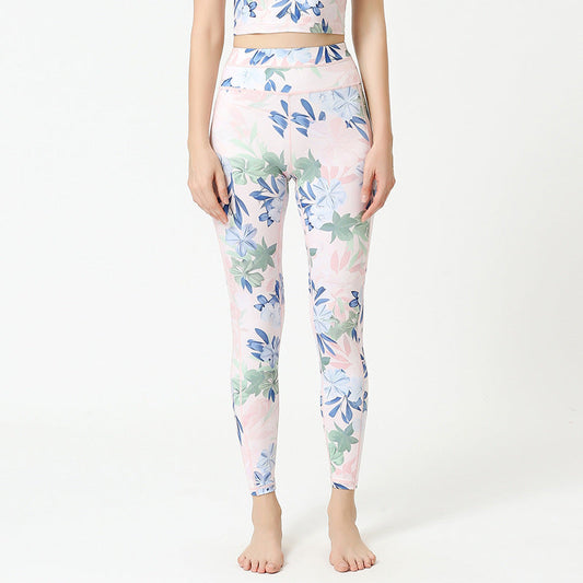 Botanical yoga leggings Subaha 2091