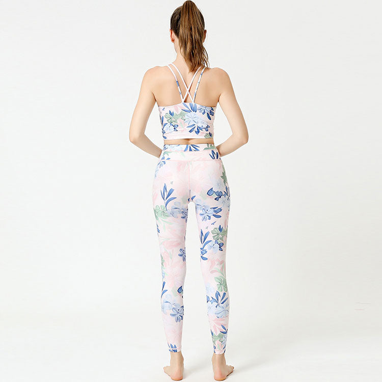 Botanical yoga bra top Subaha 2039