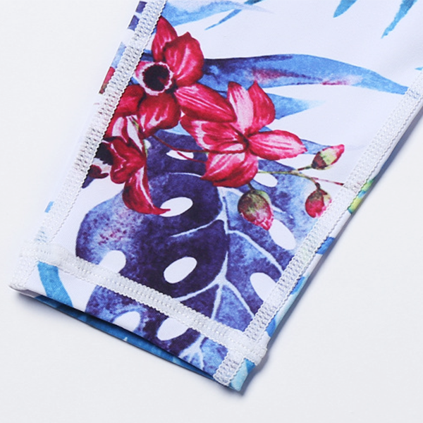 Lined Botanical Leggings Nordic 2095