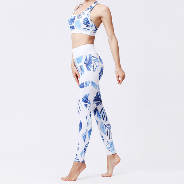 Lined Botanical Leggings Nordic 2095
