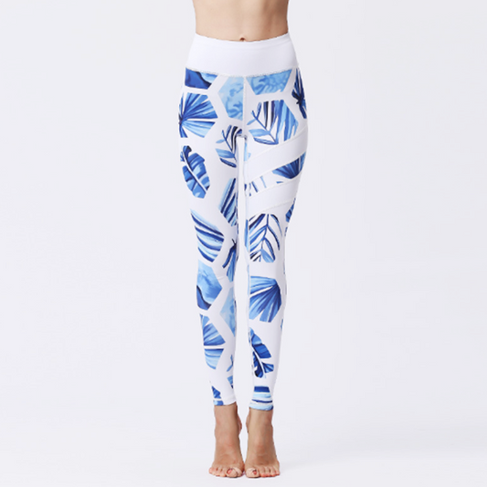 Lined Botanical Leggings Nordic 2095