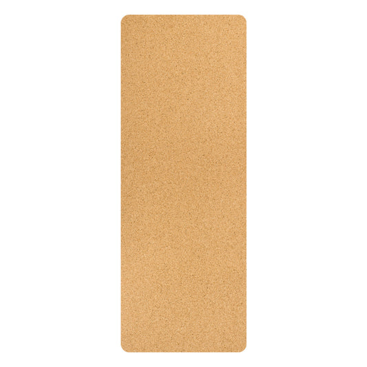 Cork wide yoga mat 5mm solar eclipse or moon phase 2178
