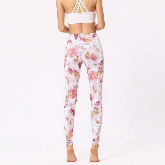 Watercolor sketch yoga leggings in the sun 2108