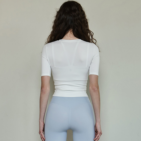 ヨガタイトハーフスリーブ 2264