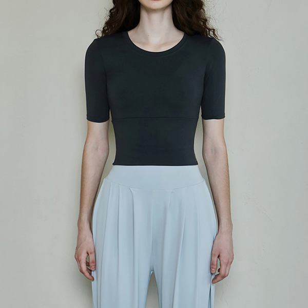 ヨガタイトハーフスリーブ 2264