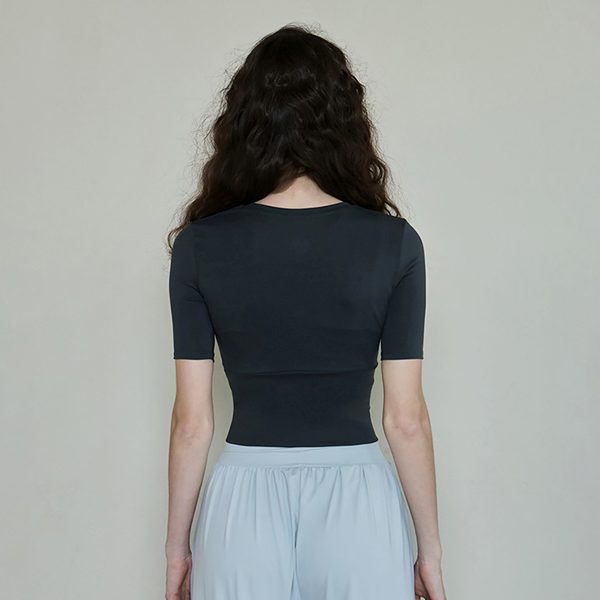 ヨガタイトハーフスリーブ 2264