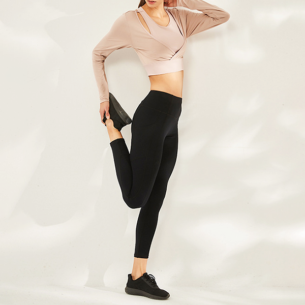 Yoga flow layered top 2266