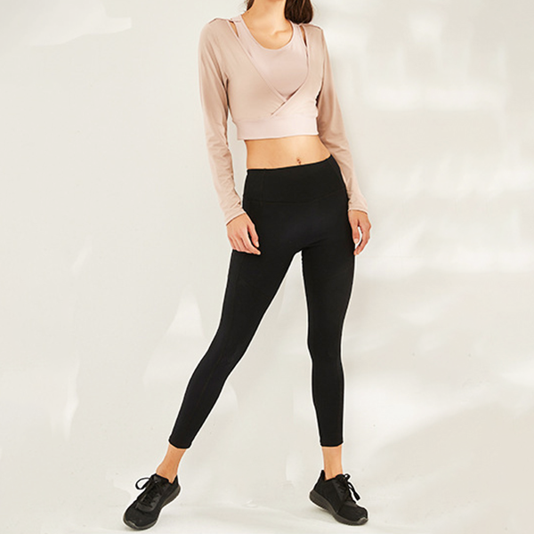 Yoga flow layered top 2266