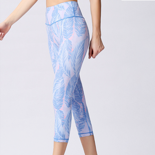 Yoga 3/4 Leggings Leaf 2273