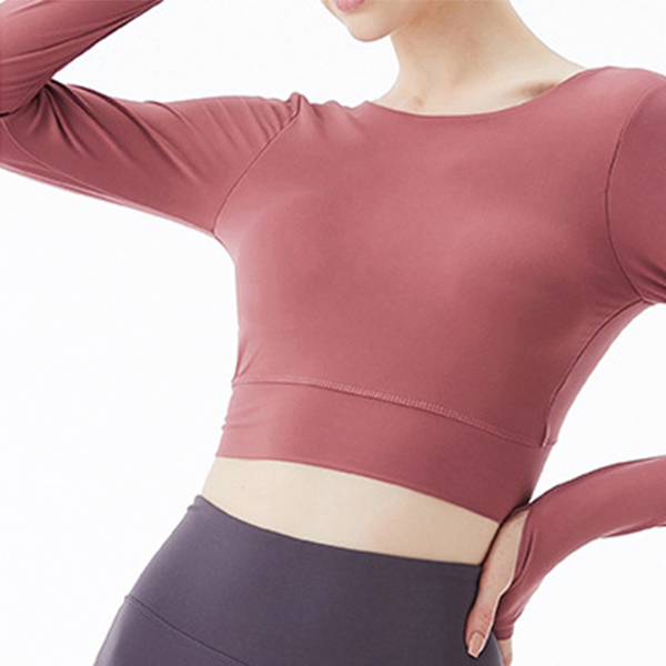 Back web cross yoga top 2310