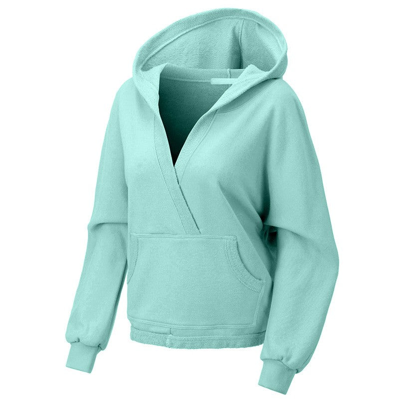 Beautiful layered collar sweatshirt 2087