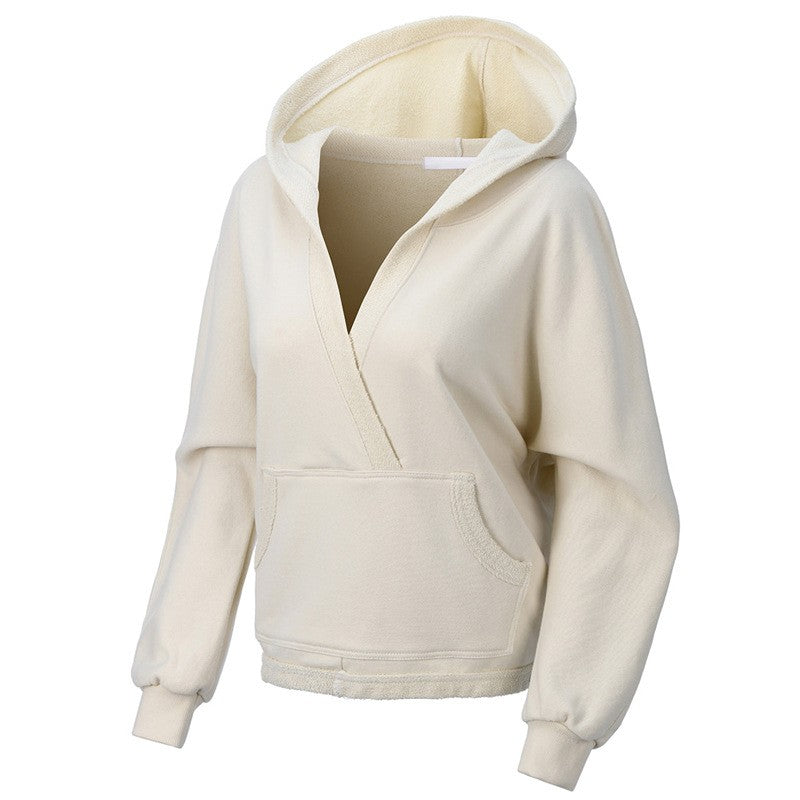 Beautiful layered collar sweatshirt 2087