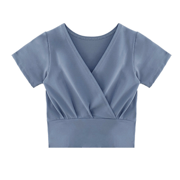 Cachecoeur yoga half sleeve top 2340