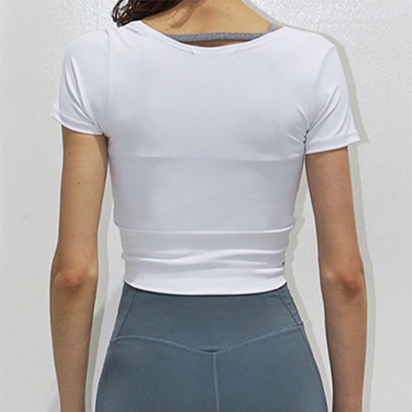 Cachecoeur yoga half sleeve top 2340