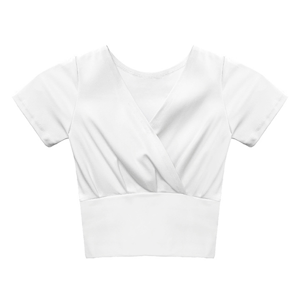 Cachecoeur yoga half sleeve top 2340