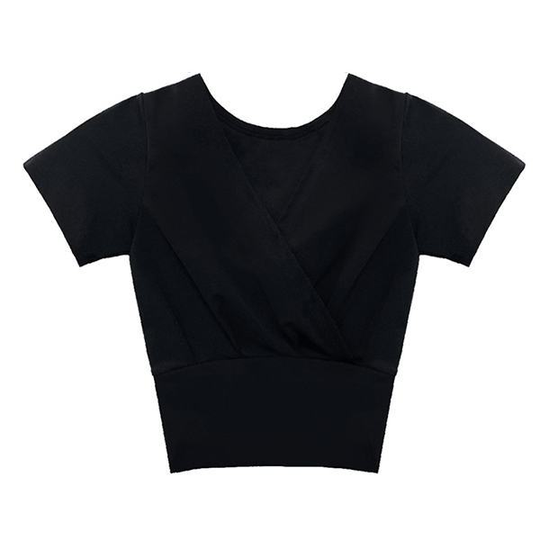 Cachecoeur yoga half sleeve top 2340