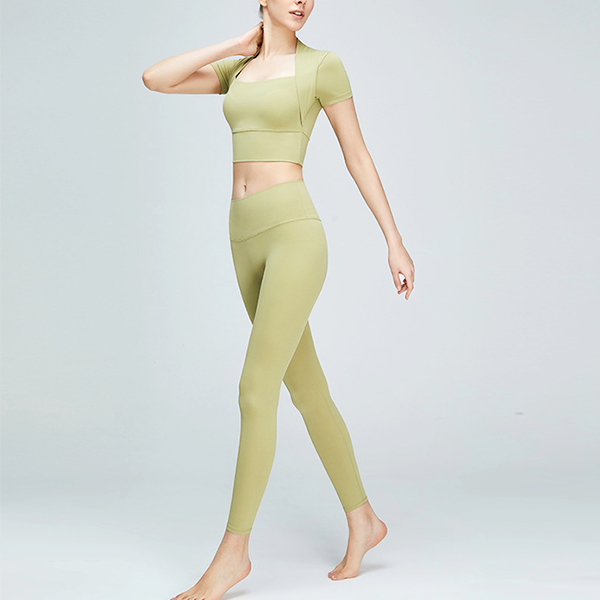 Trapeze neck yoga top 2383
