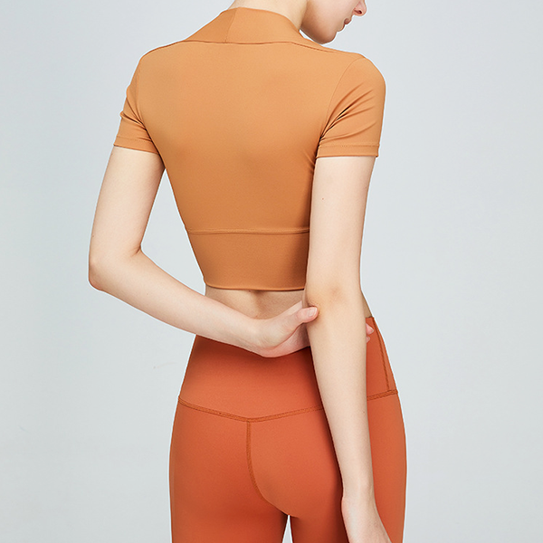 Trapeze neck yoga top 2383