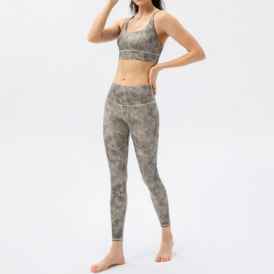 Vegan leather yoga setup 2183